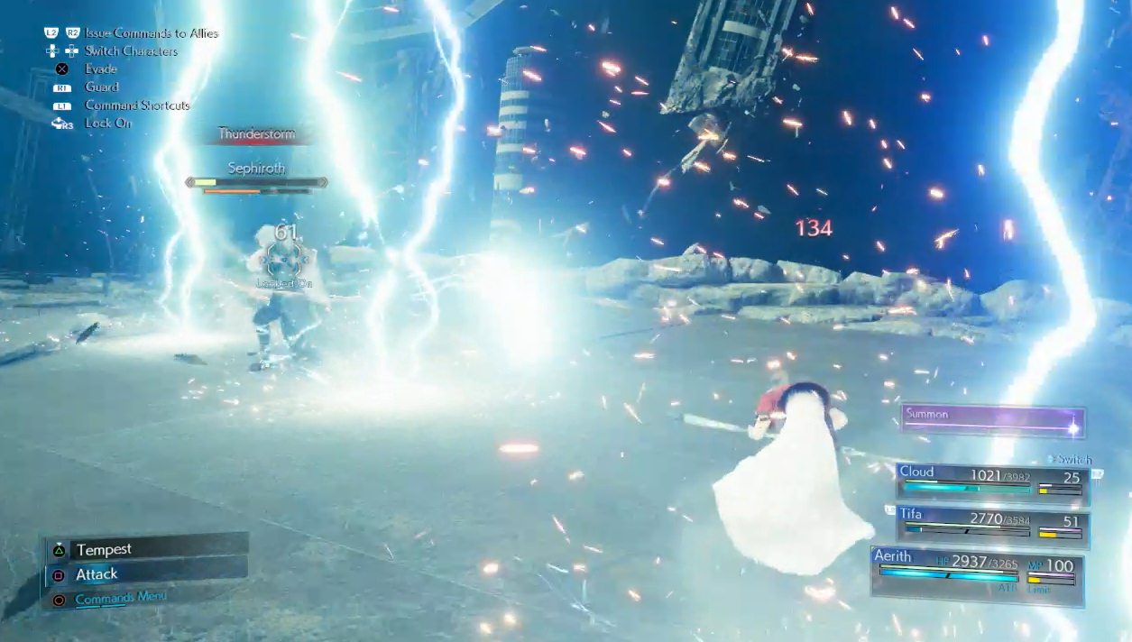 picture of sephiroth's thunderstorm